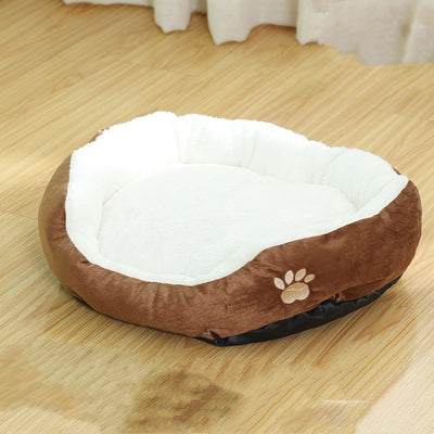 Cama Redonda para Mascotas Desmontable y Lavable - Refugio Cómodo para Perros y Gatos - Image 9