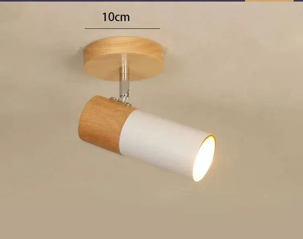 Foco Ajustable de Techo Log Simple - Iluminación Versátil - Image 3