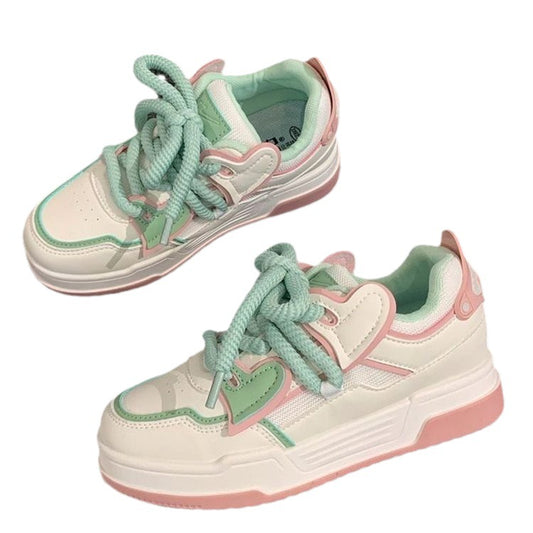 Tenis Deportivos Transpirables con Diseño Plano y Casual - Image 2