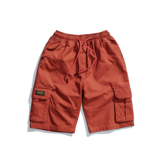 Pantalones Cortos Holgados Hip-hop Estilo Urbano con Tirantes Cinco Puntos - Image 7