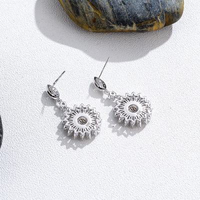 Aretes de Perlas de Concha Esmerilada - Color Sólido - Image 5