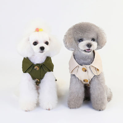 Abrigo Tricolor para Perros Pequeños - Chamarra Trendy para Otoño e Invierno - Image 29
