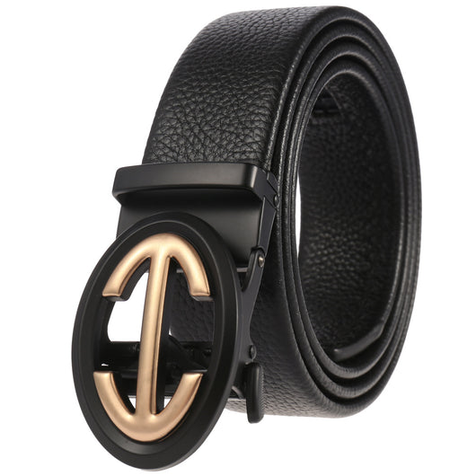 Cinturón Casual Ejecutivo para Hombre con Hebilla Automática - Image 3