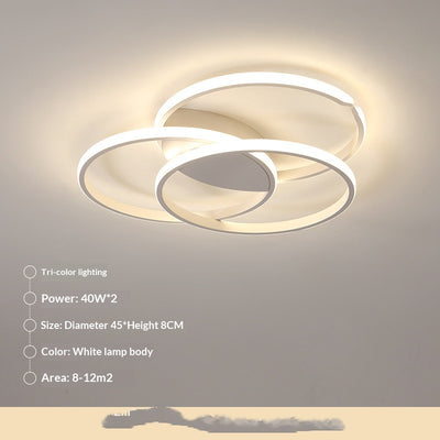 Lámpara de Techo LED Estilo Nórdico para Recámara Principal - Diseño Moderno e Inteligente - Image 7