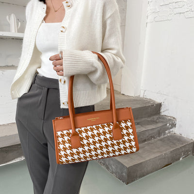 Bolsa de Mano Cuadriculada Otoño Invierno - Versátil y Elegante - Image 10