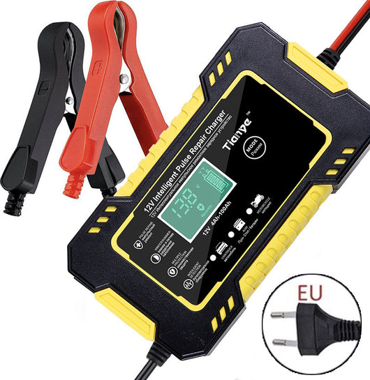 Cargador Inteligente 12V 6A con Pantalla Digital para Motos - Image 11