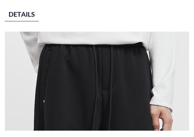 Pantalones de Sudadera Rectos Otoño-Invierno Diseño Ancho y Suelto - Image 9