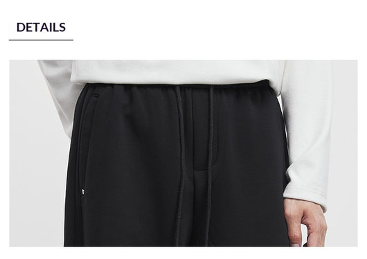 Pantalones de Sudadera Rectos Otoño-Invierno Diseño Ancho y Suelto - Image 9