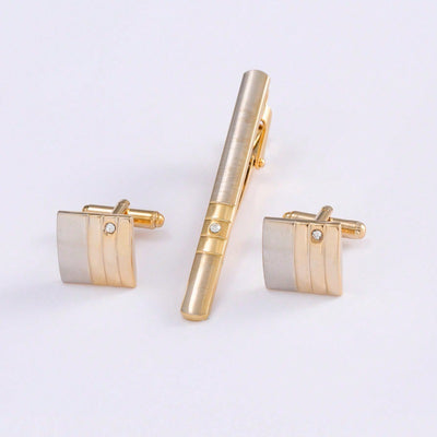 Juego de Gemelos y Clip de Corbata Ejecutivo para Hombre - Image 14