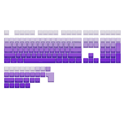 Teclado Mecánico Transparente con Degradado de Rubor y Grabado Lateral - Image 5