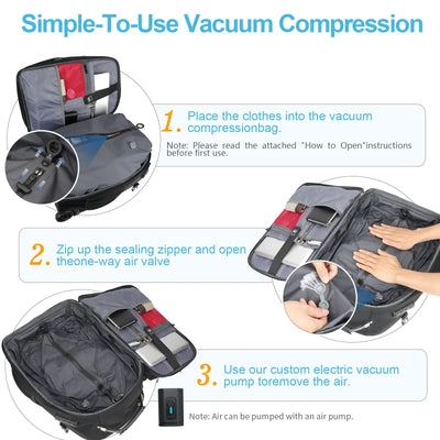 Mochila de Viaje Swicky con Gran Capacidad - Ideal para Equipaje de Mano - Image 8