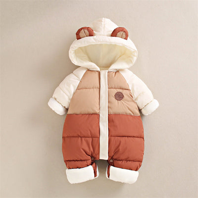 Mameluco Acolchado de Algodón para Bebé - Conjunto de Invierno y Otoño - Image 11