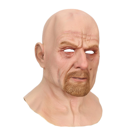 Máscara de Látex Calvo Anciano para Halloween y Cosplay - Image 7