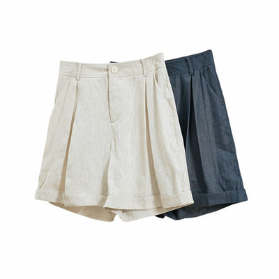 Pantalones Cortos Anchos y Sueltos con Efecto Reductor para Mujer - Image 6