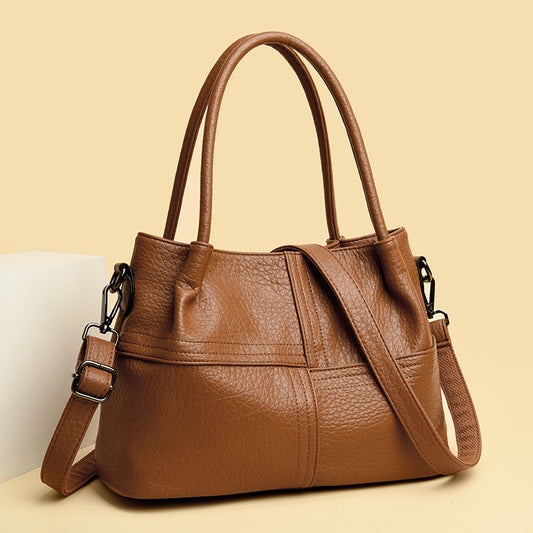 Bolso Tote de Cuero Suave para Mujer - Bolsa Mensajero Profesional - Image 2