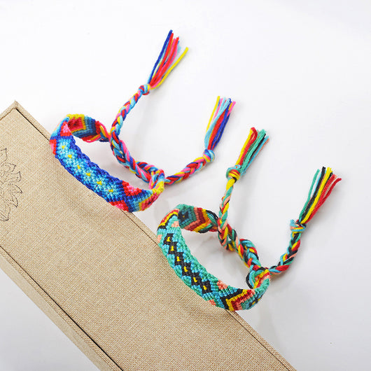 Joyas Tejidas Étnicas Totem Coloridas - Estilo Retro Bohemio - Image 2