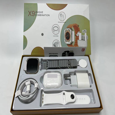 Reloj Inteligente 6 en 1 con Powerbank Inalámbrico, Auriculares Bluetooth y Correas Intercambiables - Image 18
