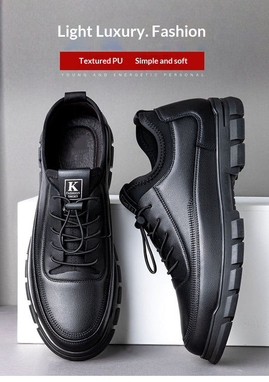 Zapatos de Cuero Formal para Negocios Negro - Image 15