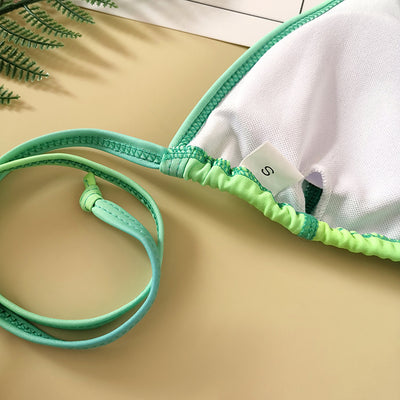 Traje de Baño Degradado con Detalles Cosidos y Tirantes Ajustables - Image 21