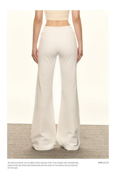 Pantalones Yoga Cintura Baja Retro para Mujer - Comodidad Casual - Image 32