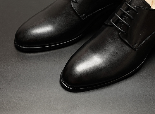 Zapatos de Cuero para Hombre con Aumento de Altura y Punta Suave - Image 7