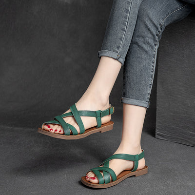 Sandalias Retro con Hebilla Elegantes para Mujer - Image 3