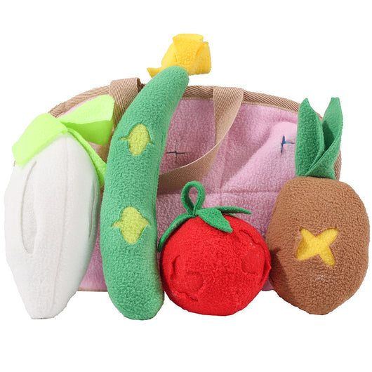 Juguete Puzzle Interactivo con Canasta de Vegetales para Perros - Image 9