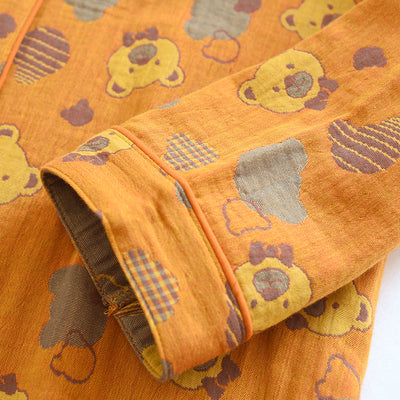 Pijama Suit Jacquard con Solapa - Corte Holgado y Elegante - Image 22