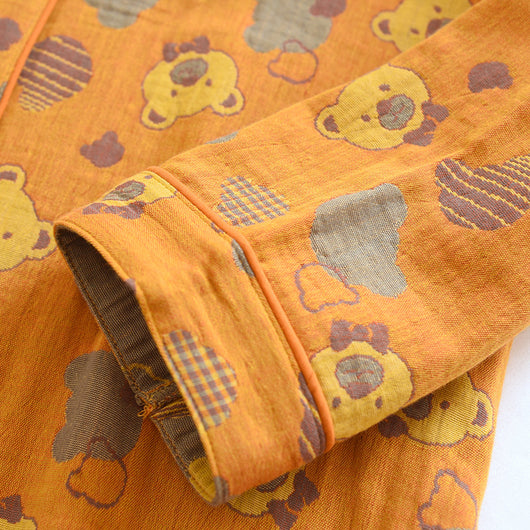 Pijama Suit Jacquard con Solapa - Corte Holgado y Elegante - Image 22