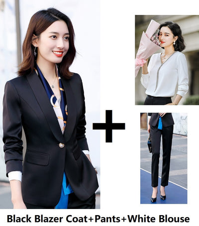 Traje Ejecutivo Femenino Dos Piezas - Elegancia Profesional - Image 11