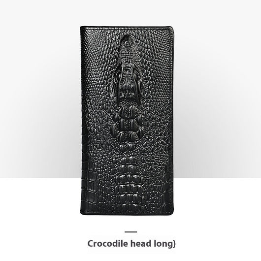 Cartera de Cuero Artesanal Grabada Retro para Hombre - Image 14