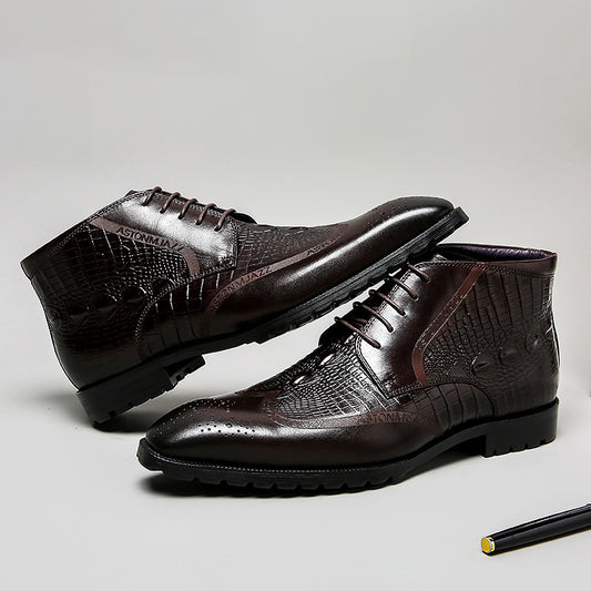 Botas Martin de Cuero Vacuno Transpirable para Hombre
