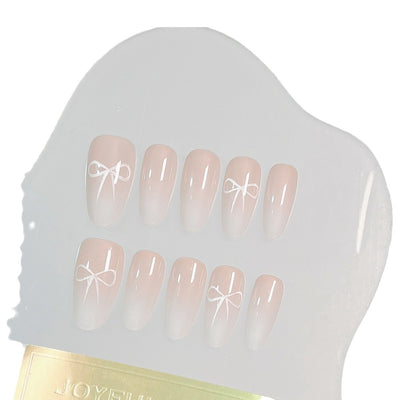 Uñas Postizas Nude Minimalista - Parches de Manicura Listos para Usar - Image 4