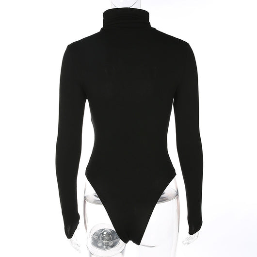 Jumpsuit Ajustado Cuello Alto Elegante - Image 26