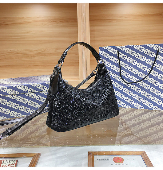 Bolso de Noche Elegante con Strass - Cartera de Gran Capacidad para Mujer - Image 23