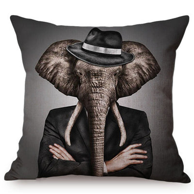 Funda de Almohada para Auto Serie Lobo Animal 3D Explosiva - Image 19