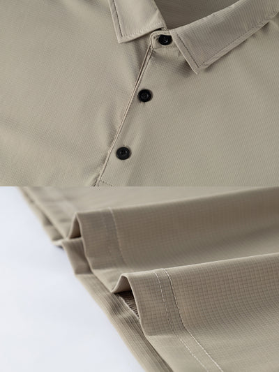 Polo Talla Grande Hombre Seda de Hielo sin Costuras - Image 16