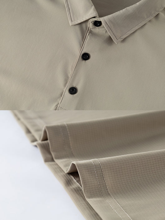 Polo Talla Grande Hombre Seda de Hielo sin Costuras - Image 16