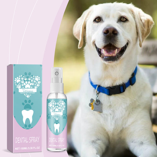 Spray Limpiador de Dientes para Mascotas