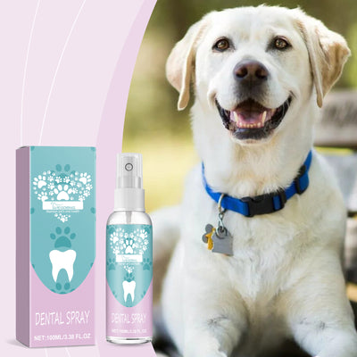 Spray Limpiador de Dientes para Mascotas