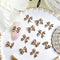 Accesorios de Uñas con Moño Leopardo Maillard