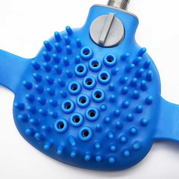 Cepillo de Baño Exterior para Mascotas - Ducha Portátil para Perros