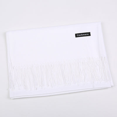 Bufanda de Cashmira Artificial Liso para Mujer 220g - Chal Cálido y Elegante - Image 34