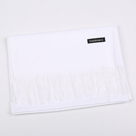 Bufanda de Cashmira Artificial Liso para Mujer 220g - Chal Cálido y Elegante - Image 34