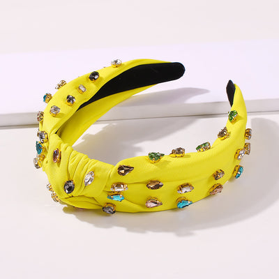 Diadema de Nudo Cristal Biselado - Accesorio Versátil para el Cabello - Image 3