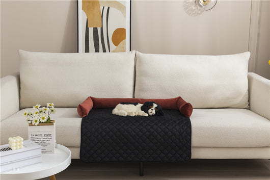 Sofá Cama para Perros Grandes - Cojín Térmico Ortopédico con Protector de Muebles - Image 14