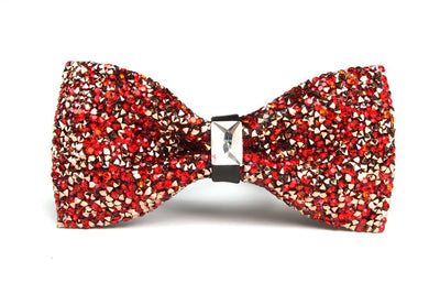 Corbatín de Diamantes Coreano para Boda - Estilo Elegante con Strass - Image 15