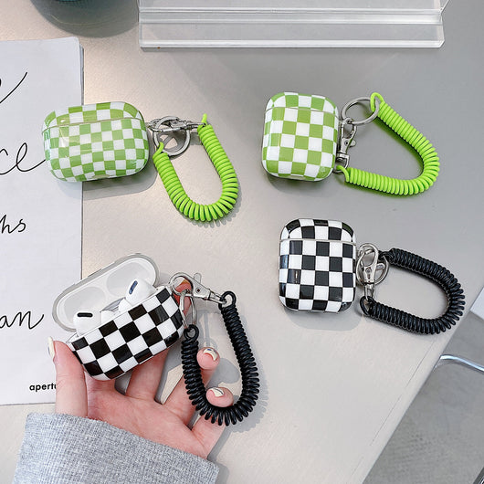 Funda de Cuadros para AirPods Compatible con Apple - Image 10