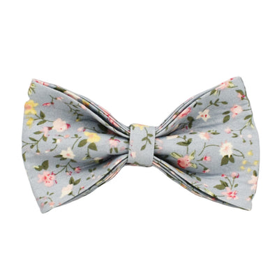 Collar Floral Azul de Algodón Poliéster para Mascotas - Image 8