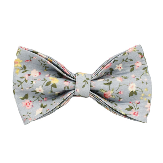 Collar Floral Azul de Algodón Poliéster para Mascotas - Image 8